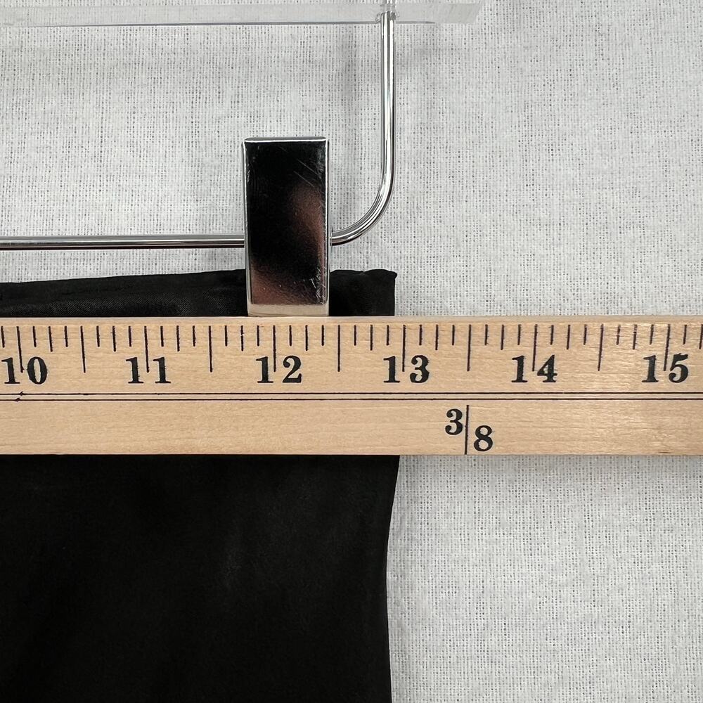 ENZA COSTA Satin Bias Cut Skirt Womens Small 1 Black Midi Pull on Slip Maxi NWOT - Picture 15 of 16